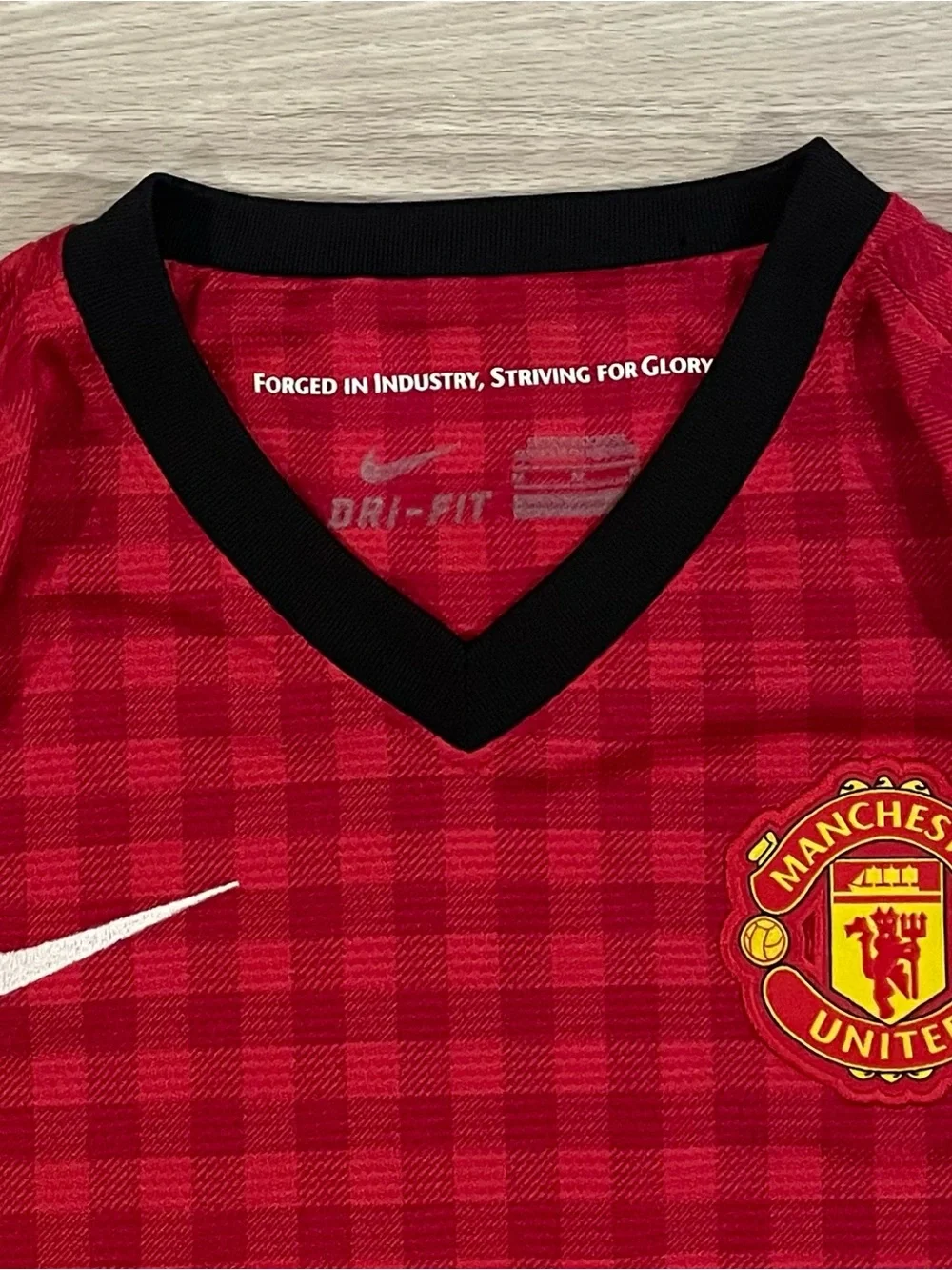 Nike 2012/13 Manchester United Home Soccer Jersey 479266-623 Youth Size Medium